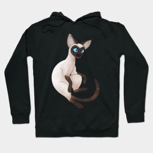 Cozy Siamese Cat Hoodie